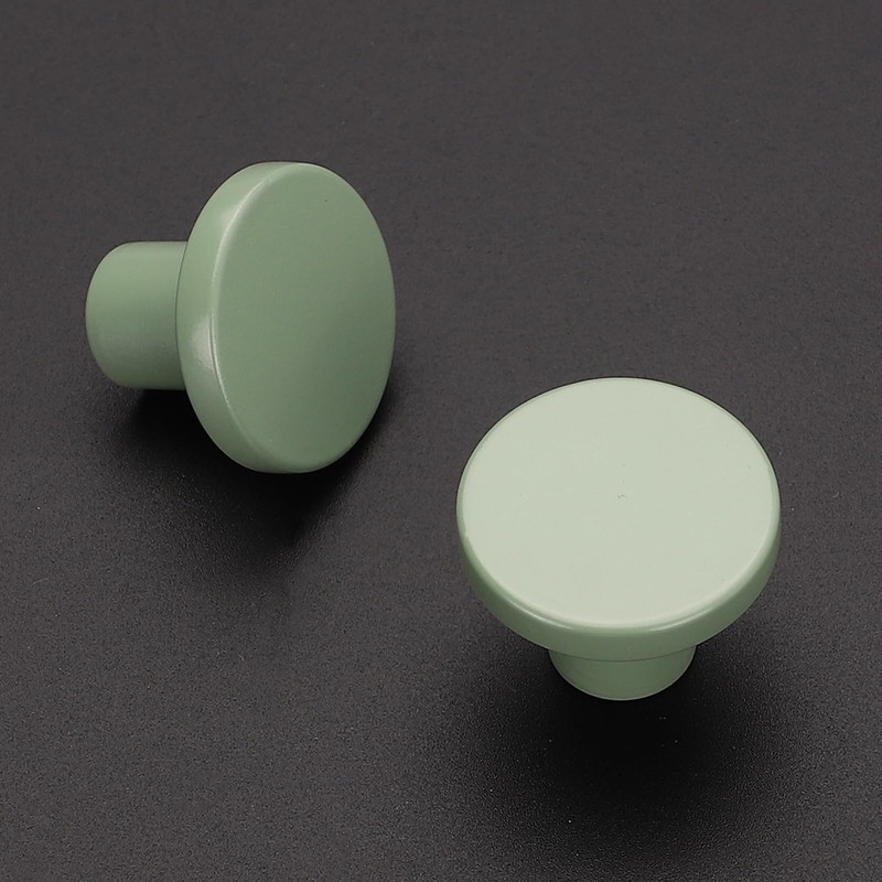 Ravinte 1 Pack Cabinet Knobs Light Green Kitchen Cabinet Knobs