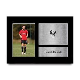 HWC Trading A4 Hannah Blundell Gifts Printed Signed Autograph Picture for Womens Football Fans and Supporters - A4