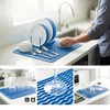 MicoYang Silicone Dish Drying Mat - Quick-Dry & Versatile Kitchen