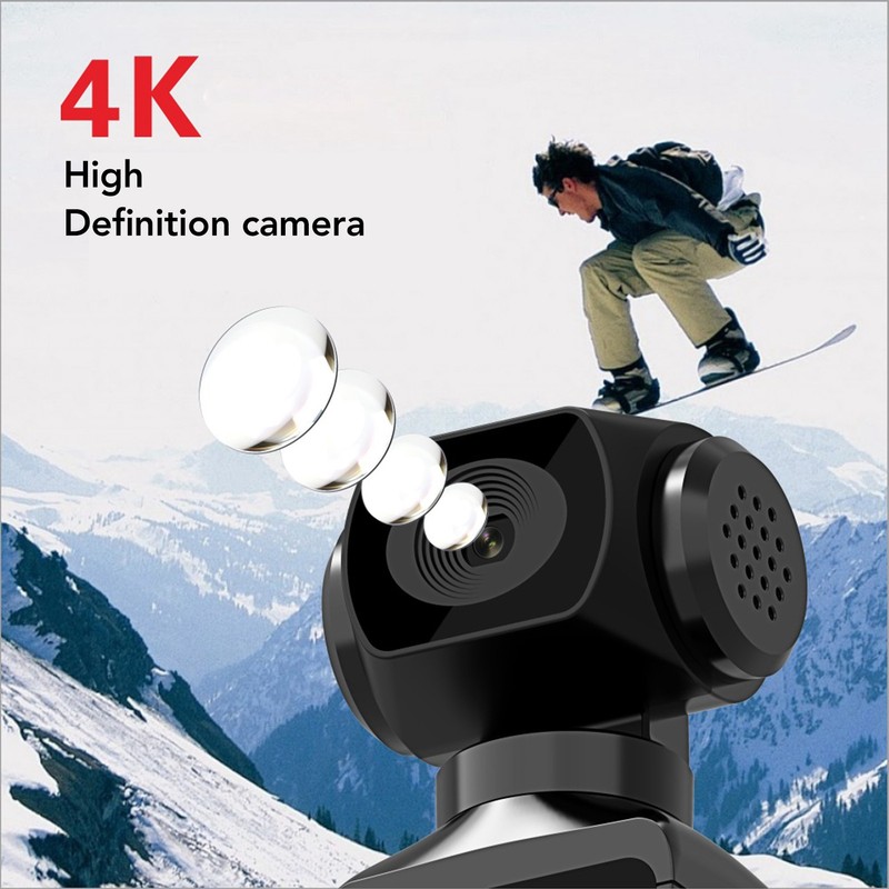 Pocket Camera 4K HD 270° Rotatable Anti Shaking Wifi with