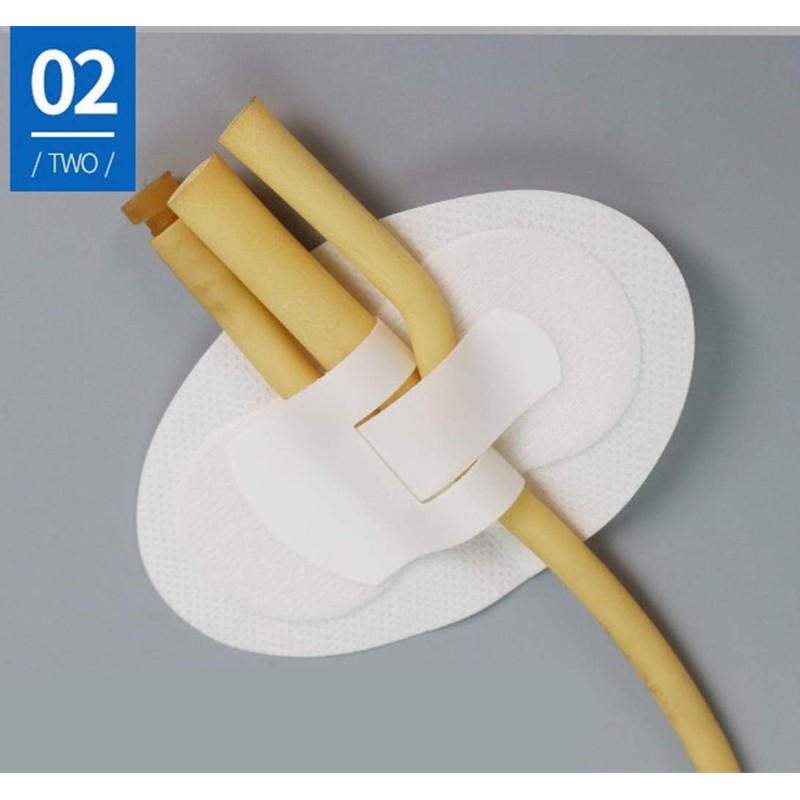 Lifevv 5 PCS Catheter Legband Holder,Surface Tube fix Device with