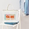 You Are Kind Floral Tote Bag Beach Bag For Women,