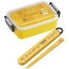 Skater ABS2AMAG-A Noraneko-Gunn Chopsticks and Case Set, 6.5 inches (16.5