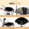 Slow Cooker Pot Lid Holder - Sturdy Lid Rack Designed