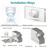 Allvent Exhaust Fan 4" Home Ventilation Fan Window and Wall