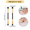 Eyeshadow Brushes, 20 PCS Double-Ended Eyeshadow Applicators Long Handle Eye