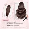 Sixstarhair Tape In Hair Extensions Human Hair Chocolate Brown to