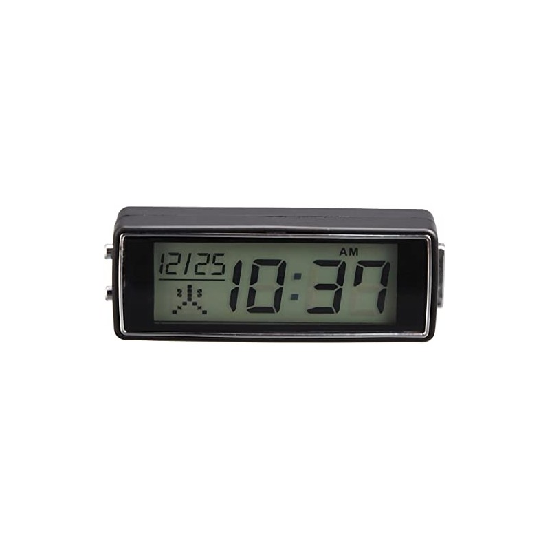 Kashimura NAK-183 Compact Clock, One-Push 5-Second Light
