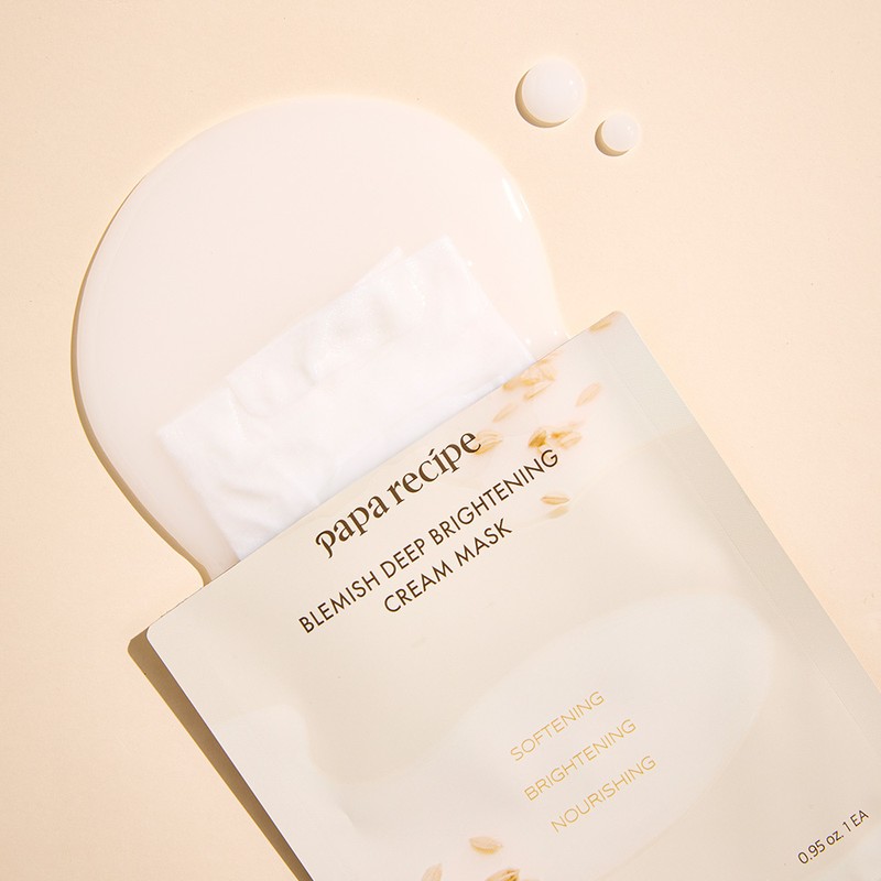papa recipe Blemish Deep Brightening Cream Mask Sheet 10ea -