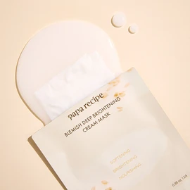 papa recipe Blemish Deep Brightening Cream Mask Sheet 10ea - papa recipe Blemish Deep Brightening Cream Mask Sheet 10ea