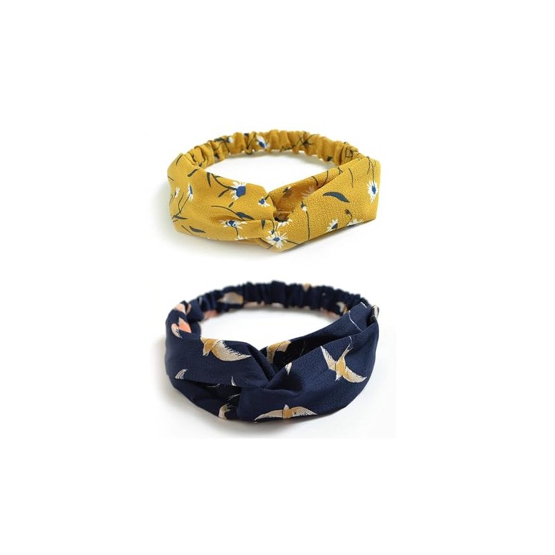 DRESHOW - Paquete de 10 diademas boho para mujer y