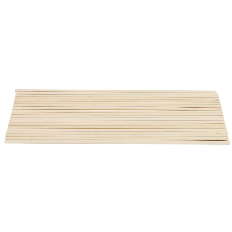 JOIKIT 100 Pcs 30cm / 12 Inch Dowel Rods, 5mm