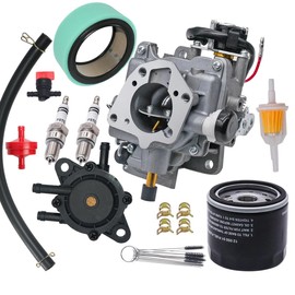 XingLi Carburetor 24 853 93-S for Kohler CH20 CH22 CH25 CH26 CH730 CH740 25HP 27HP Engine Replace 24 853 313-S 24 853 162-S 24-853-34-S Carb with Air Filter Oil Filter and Fuel Pump