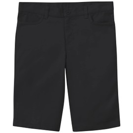 CLASSROOM Little Girls' Matchstick Narrow Leg Short, Black, 4