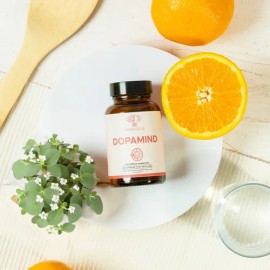Dopamina L-tirosina + Nootrópicos | Enfoque + Ánimo 60 Caps Sabor Sin Sabor