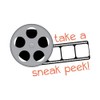 CafePress Sneak Peek Car Magnet 10 X 3 10" x