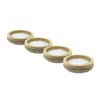 Super Sliders Secure Grip Formed Felt Movers for Furniture to
