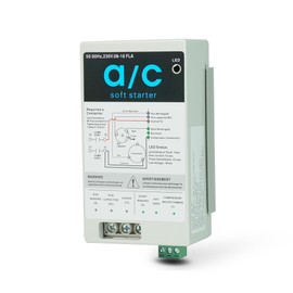Gagsu AC Soft Starter Works with Residential AC Units Between 1.75-3.5 Ton Proprietary Reverse Motor Protection - (08-16A) Smallest Soft Start