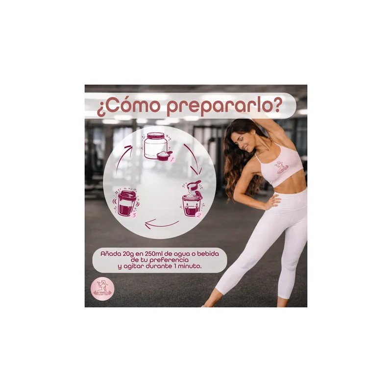 Aminoácidos Bcaas + Glutamina Powe Her 1kg De 50 Serv.