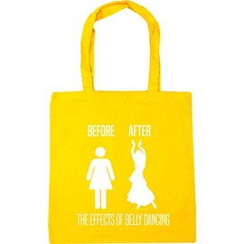 Hippowarehouse Before And After Tote Shopping Gym Beach Bag 42cm x38cm, 10 litres
