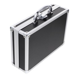 BESPORTBLE Multi Functional Aluminium Tool Briefcase with Reinforced Handle Capacity Storage Box for Men Durable Hard Shell Gadget Organizer for Daily Use