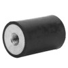 Rubber Vibration Damper, Pack of 4 Rubber Buffers, Non-Toxic Anti