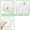 Orchid Flower Pot Breathable Clear Orchid Planting Pot with Holes