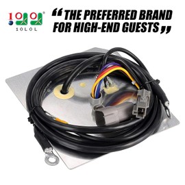 10L0L Golf Cart On Board Computer Fit for Club Car DS 48V Regen II IQ for PowerDrive System OBC with Square 6-Pin Plug Replace 101909902 AM1229201 102852001 103359401