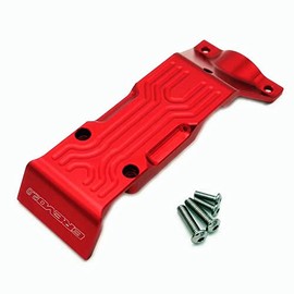 Aluminum Rear Skid Plate Red for Traxxas 1/10 E REVO VXL 2.0 8637