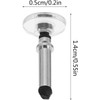 12Pcs Silver Universal Stylus Replacement Disc Tips Round Shape Replaceable