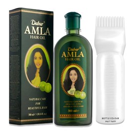 Amla Hair Oil Bundle – Growth Oil 300ml & Mahn K Collection Oil Applicator Bottle | Indian Remedy for Hair Growth & Scalp Care | Hair Oils for Hair Growth & Nourishment