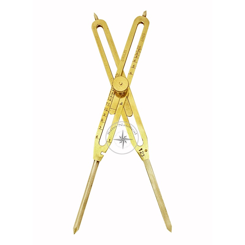 Sana Nautical Artist Proportional Scale Divider Drawing Tool Professional 12”