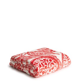 Vera Bradley Women's Fleece Oversized Throw Blanket, Paisley Key