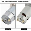 DC12V/24V 35W Mini DC Gear Motor Metal Speed Adjustable Large