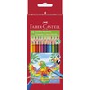Faber-Castell 116544 Triangular Coloured Pencils, Pack of 24