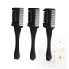 Baluue 3pcs Hair Cutting Combs Set Dual-sided Hair Trimmers for