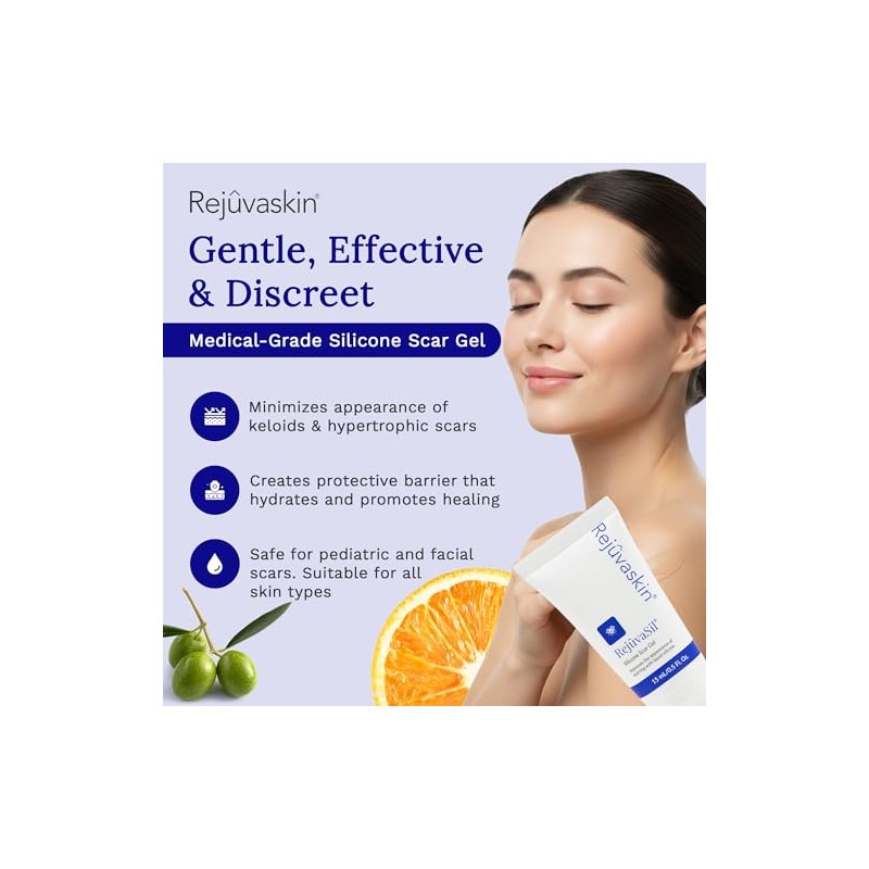 Rejuvaskin Rejuvasil Gel de Silicona para Cicatrices 15 ml -