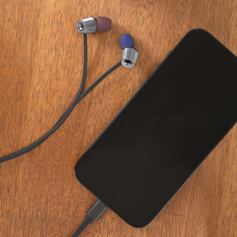 Koss KEB90 - Auricular utilitario, sistema de cable intercambiable desmontable,