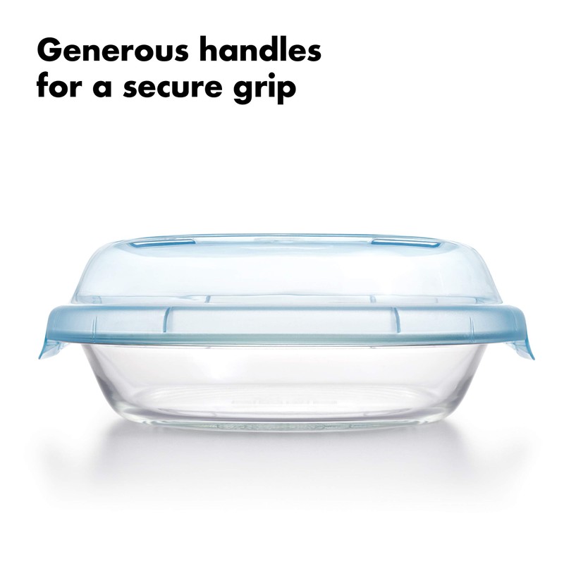 OXO Good Grips Glass Pie Plate with Lid