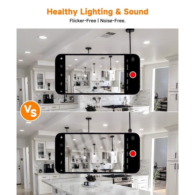 Fionaled MR16 LED Bulbs, 50W Halogen Replacement, 5000K Daylight White,