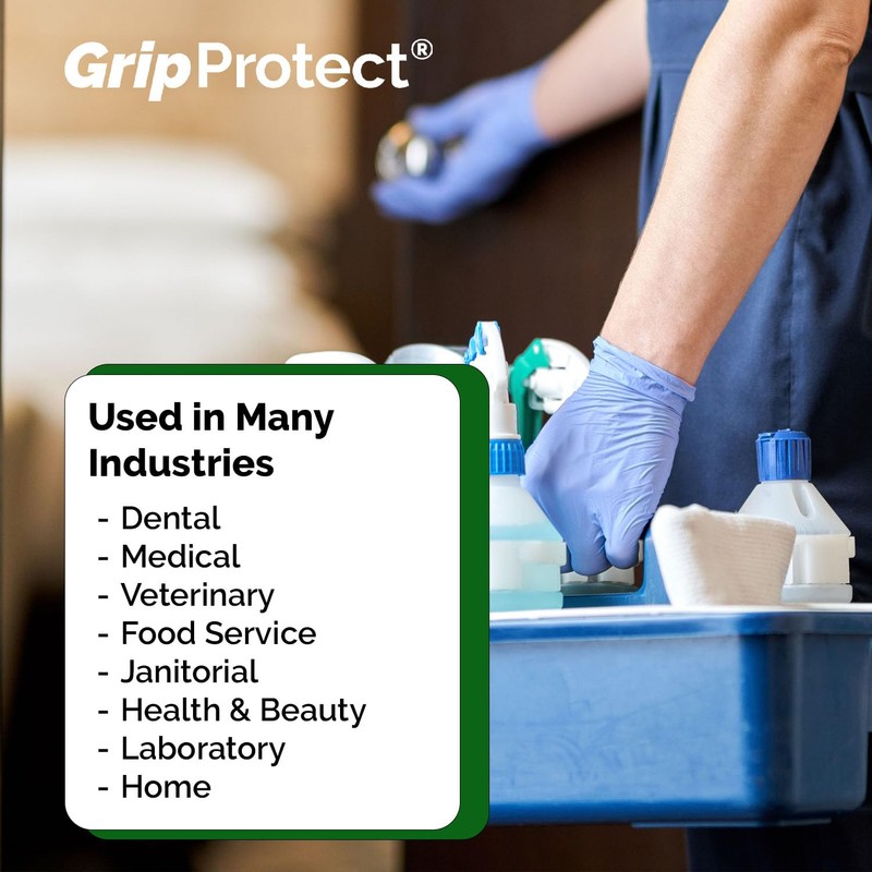 GripProtect Precise Nitrile Exam Gloves | 4 Mil | Chemo-Rated