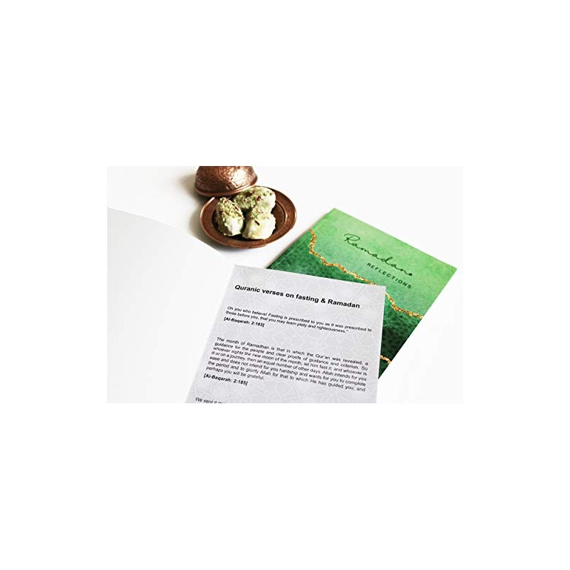 Islamic Moments Ramadan Reflections Notebook A5 Perfect Bound, Islamic Stationery,