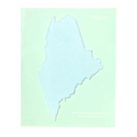 TCR Templates State of Maine Stencil -14 mil Mylar Painting/Crafts