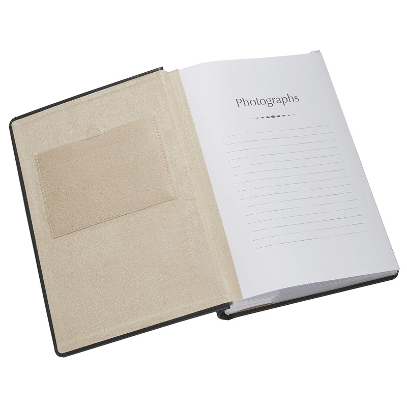Old Town Bonded Leather Photo Album, 2 Pack (3up, Black)