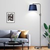 Nintiue Dimmable Floor Lamp, 1000 Lumens LED Edison Bulb Included,