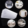 ZZRANYE 8 Pcs Rubbery Clear Table Shims, Level Wedge for