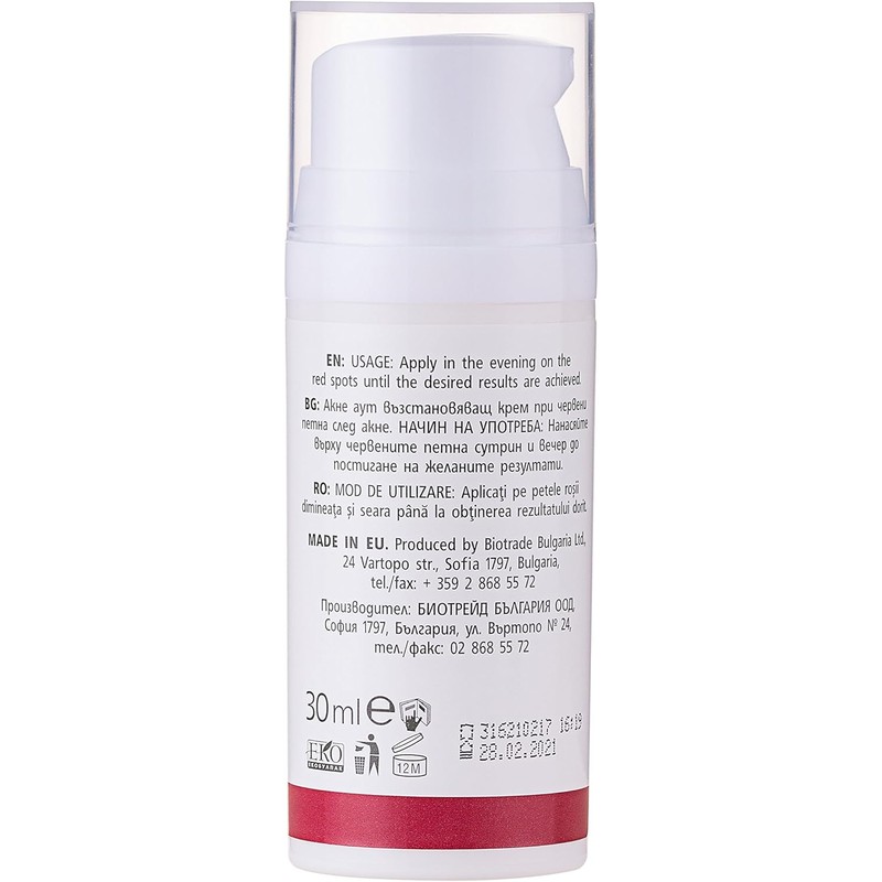 Biotrade Acnaut Anti Blemishes Repair Cream 30 SPF Suitable for