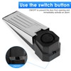 JPGhaha Alarm Door Stop 100 dB Door Alarm Burglary Protection