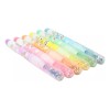 6 Marcatextos Resaltador Con Punta Estrella Kawaii
