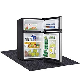 Beverage Refrigerator Mat - Absorb Water, Protects Floor from Spills, Slip Resistant and Waterproof (36in x 36in)